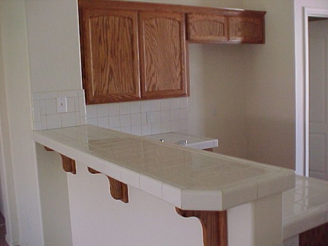 Refurbished kitchen in the Yuma, Arizona residence